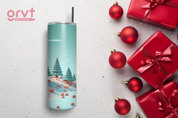 Snow-kissed Serenity Tumbler