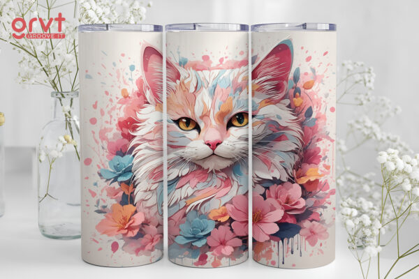 Petal Purrfection Tumbler - Image 2