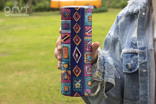 Boho Mosaic Tumbler