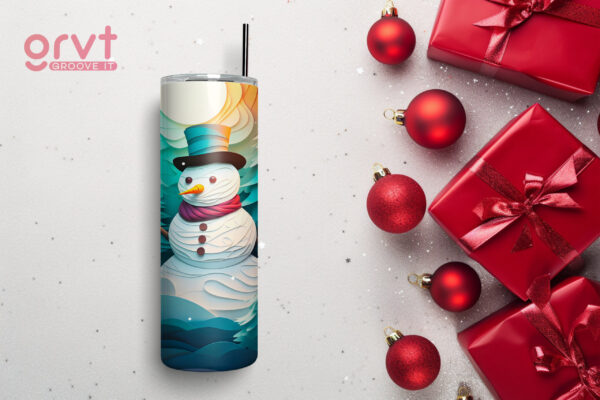 Frosty Moonlit Enchantment Tumbler